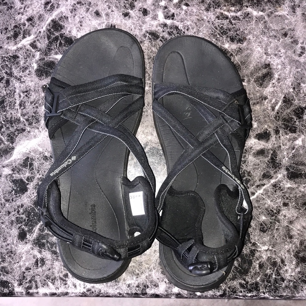 Columbia Black Strappy Women’s Sport Sandals